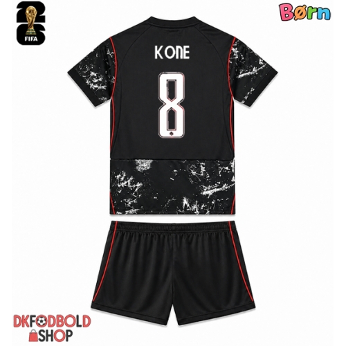 Canada Ismael Kone #8 Udebanesæt Børn VM 2026 Kort ærmer (+ korte bukser)